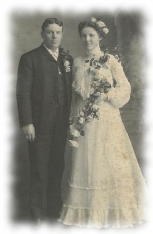 image of couple taken in olden days