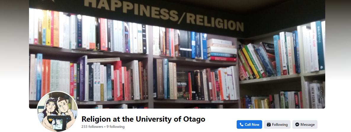 Religion at the University of Otago